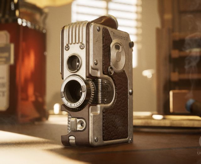Камера Minicord III — рендер в Unreal Engine